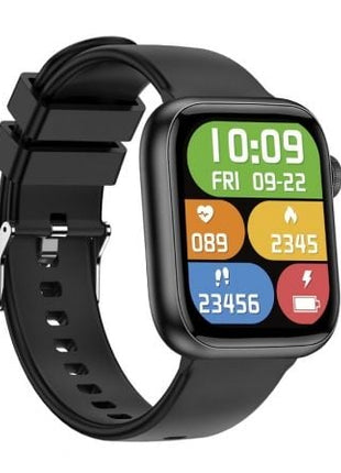 Forever Smartwatch IGo Watch 3 JW - 500 Notificaciones/ Frecuencia Cardiaca/ Negro - Tiensol