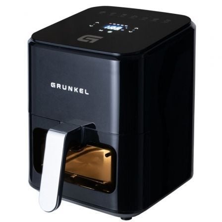 Freidora por Aire / Sin Aceite Grunkel Black Easy Fryer/ 1200W/ Capacidad 4L - Tiensol