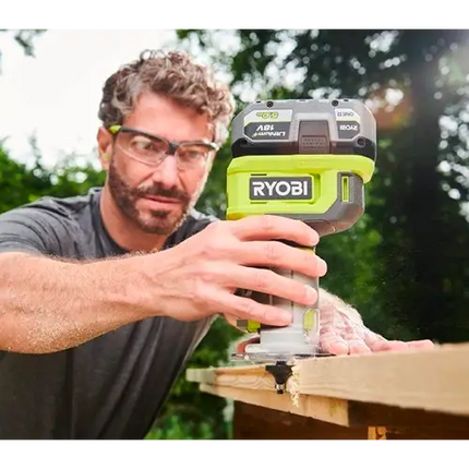 Fresadora Ryobi 18V ONE + RTR18-0 | 30.000 rpm | Sin batería - Herramientas a Batería