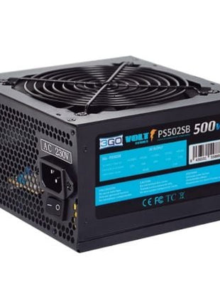 Fuente de Alimentación 3GO PS502SB/ 500W/ Ventilador 12cm - Tiensol