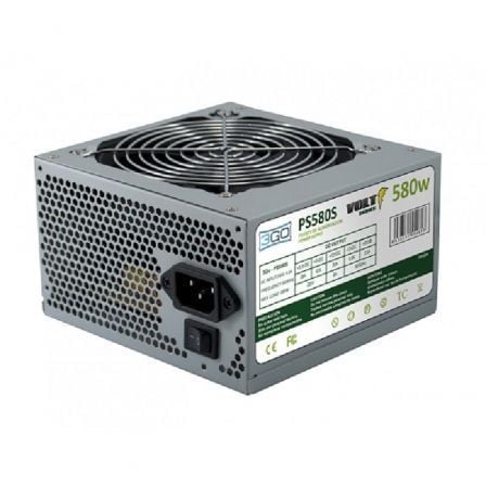 Fuente de Alimentación 3GO PS580S/ 580W/ Ventilador 12cm - Tiensol