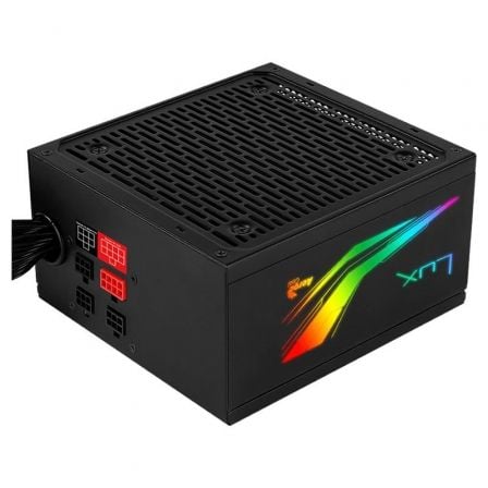 Fuente de Alimentación Aerocool LUX RGB 650M/ 650W/ Ventilador 12cm/ 80 Plus Bronze - Tiensol