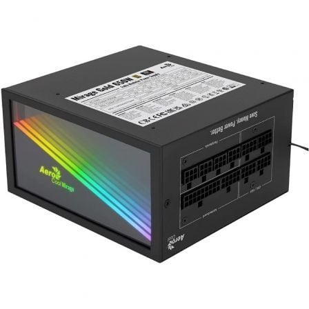 Fuente de Alimentación Aerocool Mirage Gold 650M/ 650W/ Ventilador 12cm/ 80 Plus Gold - Tiensol