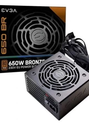 Fuente de Alimentación EVGA 650 BR/ 650W/ Ventilador 12cm/ 80 Plus Bronze - Tiensol