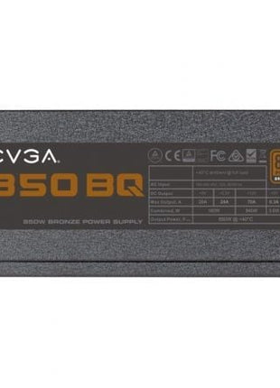 Fuente de Alimentación EVGA 850 BQ/ 850W/ Ventilador 14cm/ 80 Plus Bronze - Tiensol