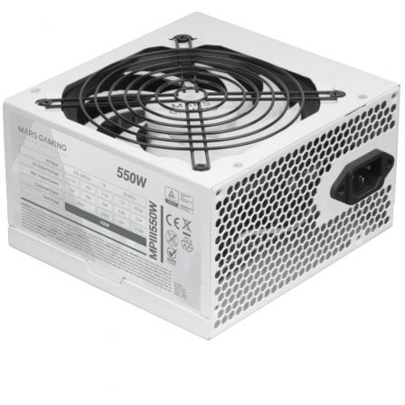 Fuente de Alimentación Mars Gaming MPIII550W/ 550W/ Ventilador 12cm - Tiensol