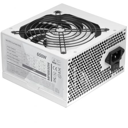 Fuente de Alimentación Mars Gaming MPIII650W/ 650W/ Ventilador 12cm - Tiensol