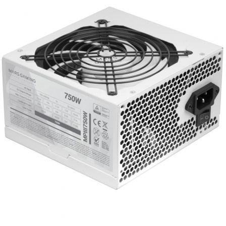 Fuente de Alimentación Mars Gaming MPIII750W/ 750W/ Ventilador 12cm - Tiensol