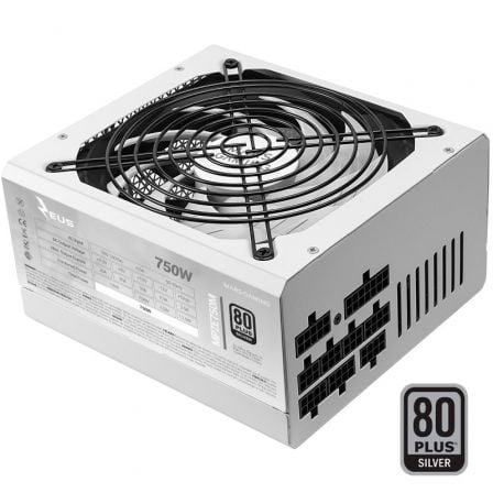 Fuente de Alimentación Mars Gaming MPZE750M/ 750W/ Ventilador 14cm/ 80 Plus Silver - Tiensol