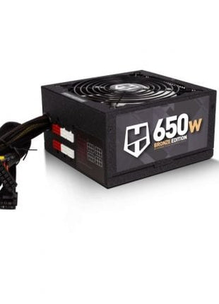 Fuente de Alimentación Nox Hummer/ 650W/ Ventilador 14cm/ 80 Plus Bronze - Tiensol