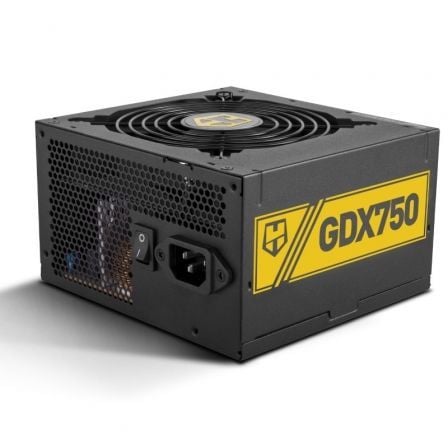 Fuente de Alimentación Nox Hummer GDX/ 750W/ Ventilador 12cm/ 80 Plus Gold - Tiensol