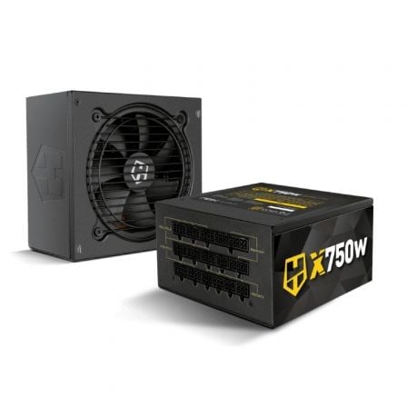 Fuente de Alimentación Nox Hummer X/ 750W/ Ventilador 12cm/ 80 Plus Gold - Tiensol