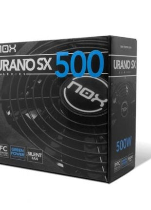 Fuente de Alimentación Nox Urano SX 500/ 500W/ Ventilador 12cm - Tiensol