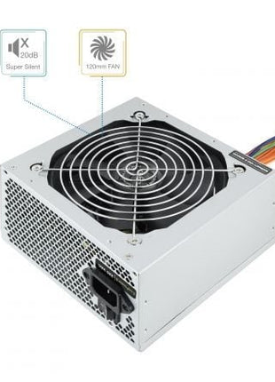 Fuente de Alimentación Tooq TQEP - 500SSE - O OEM/ 500W/ Ventilador 12cm - Tiensol