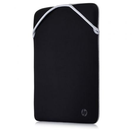 Funda HP 2F2J1AA Reversible para Portátiles hasta 14.1'/ Negro y Plata - Tiensol