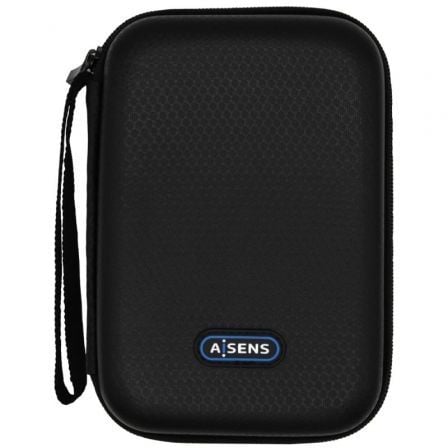 Funda para Disco Externo de 2.5' Aisens ASBG - 001 - BK/ Negra - Tiensol