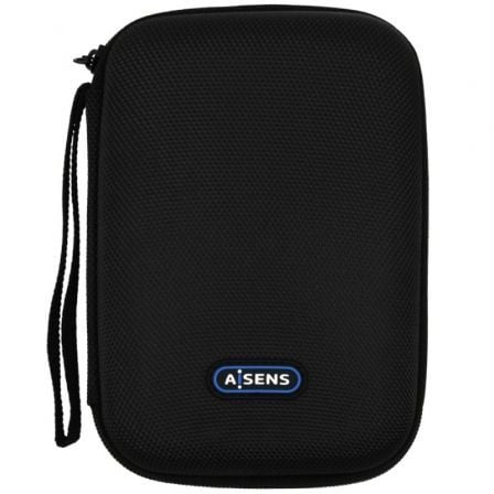 Funda para Disco Externo de 2.5' Aisens ASBG - 003 - BK/ Negra - Tiensol