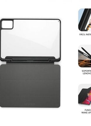 Funda Subblim Clear Shock Case CST - 5SC130 para Tablet Lenovo M11 de 11'/ Negra - Tiensol