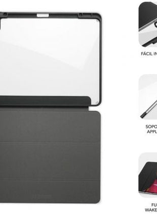 Funda Subblim Clear Shock Case para iPad Pro 11' 2024 M4/ Negra - Tiensol