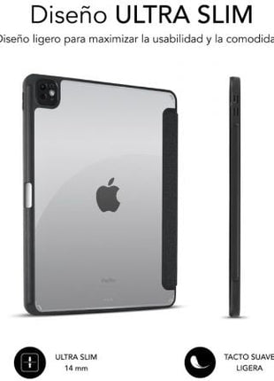 Funda Subblim Clear Shock Case para iPad Pro 11' 2024 M4/ Negra - Tiensol