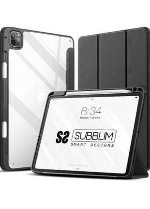 Funda Subblim Clear Shock Case para iPad Pro 12.9' 2022 - 21 - 20/ Negra - Tiensol