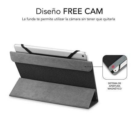 Funda Subblim Freecam para Tablets de 10.1' - 11'/ Negra - Tiensol