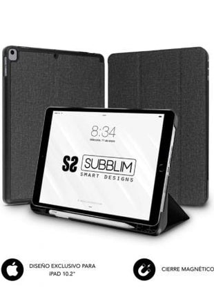 Funda Subblim Shock Case para Tablet iPad 9/8/7 Gen 10.2'/ Negra - Tiensol