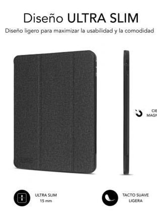 Funda Subblim Shock Case para Tablet iPad 9/8/7 Gen 10.2'/ Negra - Tiensol