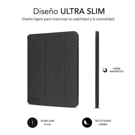 Funda Subblim Shock Case para Tablet iPad 9/8/7 Gen 10.2'/ Negra - Tiensol