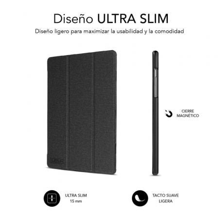 Funda Subblim Shock Case para Tablets Samsung Galaxy Tab A8 X200/X205/ Negra - Tiensol