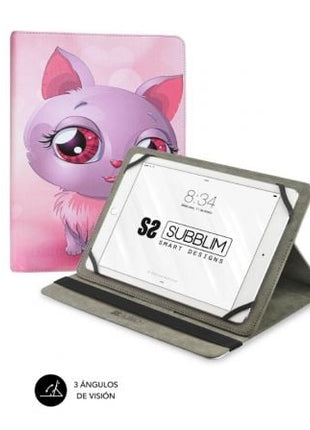 Funda Subblim Trendy Cat para Tablets de 10.1' - 11' - Tiensol