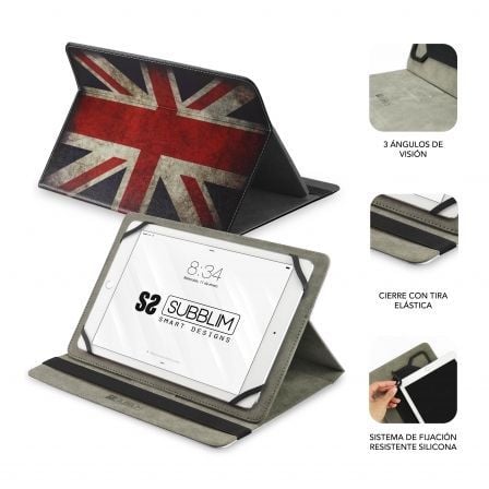 Funda Subblim Trendy England para Tablets de 10.1' - 11' - Tiensol