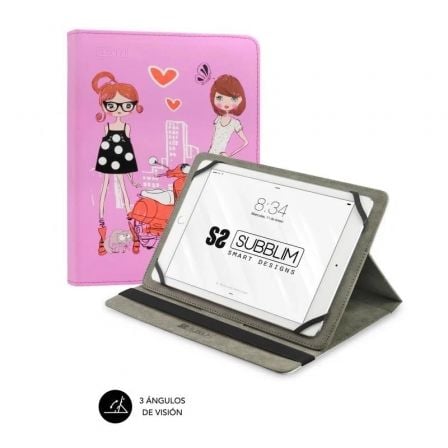 Funda Subblim Trendy Fashion Girls para Tablets de 10.1' - 11' - Tiensol