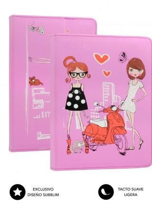 Funda Subblim Trendy Fashion Girls para Tablets de 10.1' - 11' - Tiensol