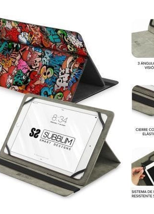 Funda Subblim Trendy Graffiti para Tablets de 10.1' - 11' - Tiensol