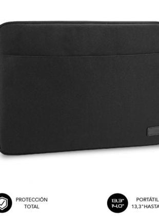 Funda Subblim Urban Laptop Sleeve para Portátiles hasta 14'/ Negra - Tiensol