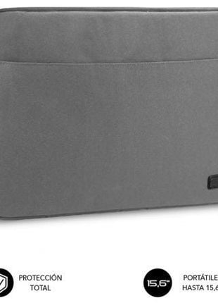 Funda Subblim Urban Laptop Sleeve para Portátiles hasta 15.6'/ Gris - Tiensol