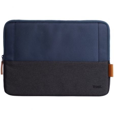 Funda Trust Lisboa para Portátiles hasta 13.3'/ Azul - Tiensol