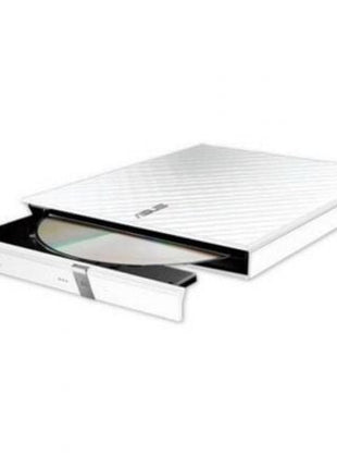 Grabadora Externa CD/DVD Asus SDRW - 08DS2S - U Lite/ Blanco - Tiensol