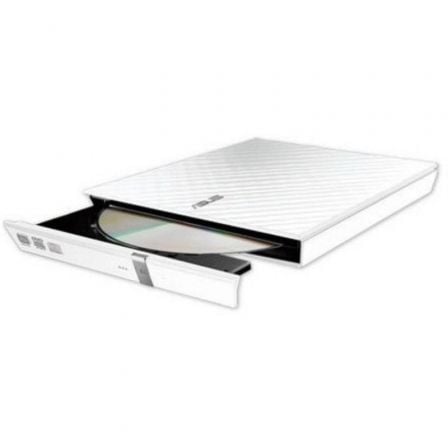 Grabadora Externa CD/DVD Asus SDRW - 08DS2S - U Lite/ Blanco - Tiensol