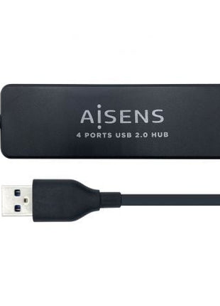 Hub USB 2.0 Aisens A104 - 0402/ 4xUSB - Tiensol