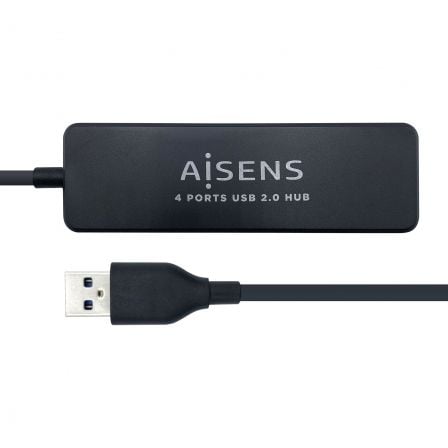 Hub USB 2.0 Aisens A104 - 0402/ 4xUSB - Tiensol