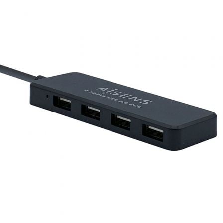 Hub USB 2.0 Aisens A104 - 0402/ 4xUSB - Tiensol