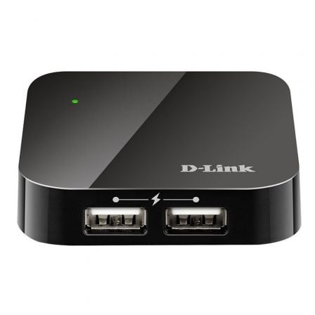 Hub USB 2.0 con Alimentación Externa D - Link DUB - H4/ 4xUSB - Tiensol