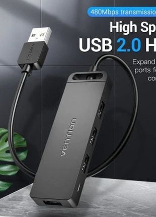 Hub USB 2.0 Vention CHMBF/ 4xUSB/ 1m - Tiensol