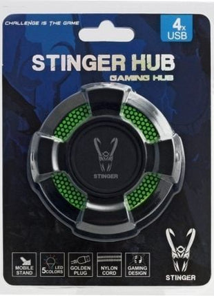 Hub USB 2.0 Woxter Stinger Hub Verde/ 4xUSB - Tiensol