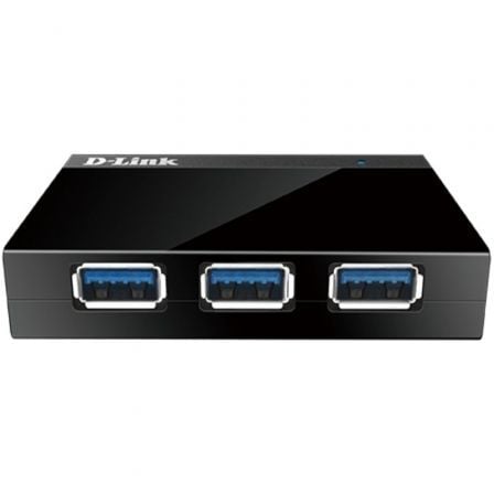 Hub USB 3.0 con Alimentación Externa D - Link DUB - 1340/ 4xUSB - Tiensol