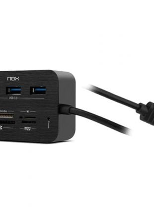 Hub USB 3.0 Nox Reader One/ 3xUSB/ 1x Lector de Tarjetas - Tiensol