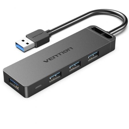 Hub USB 3.0 Vention CHLBB/ 4xUSB/ 1xMicroUSB PD - Tiensol