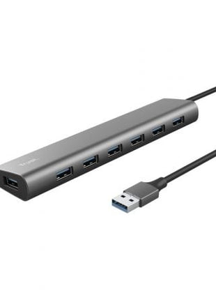 Hub USB 3.2 Gen1 Trust Halyx/ 7xUSB/ 1xUSB - C - Tiensol